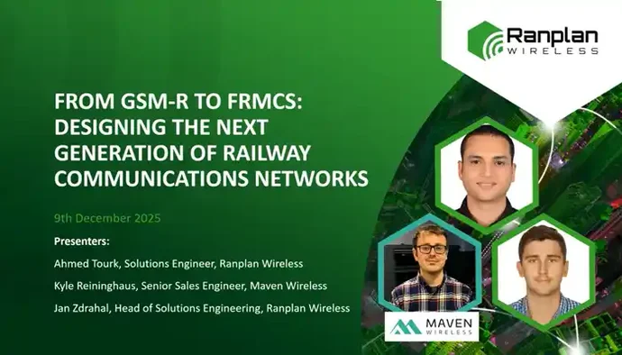 网络研讨会：从GSM-R到FRMCS：新一代铁路通信网络设计蓝图